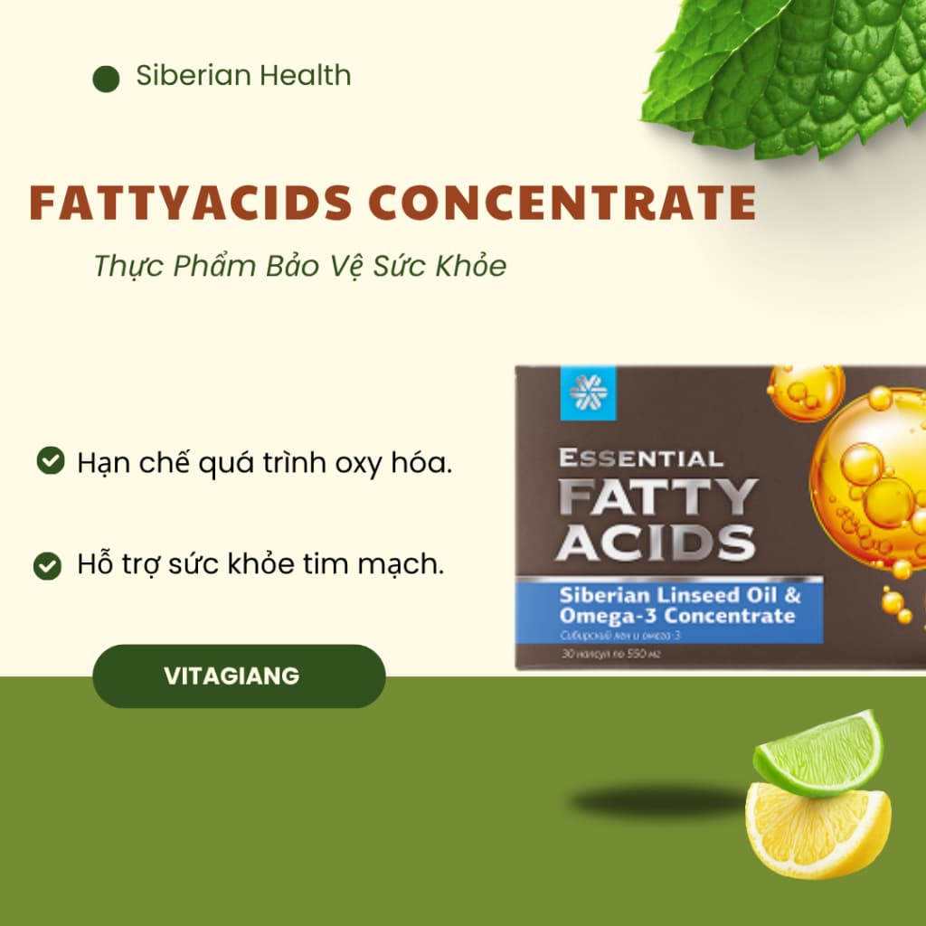 [ Hỗ trợ tim ] Thực phẩm bảo vệ sức khỏe Essential fatty acids Siberian linseed oil & omega