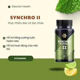 [Hỗ trợ não] Syn 2 - Thực phẩm bảo vệ sức khỏe Synchrovitals II – 60 viên TD88 1