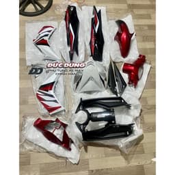 DÀN ÁO NHỰA THAY THẾ EX 2006 TRẮNG ĐỎ TẶNG KÈM TEM KHI MUA ÁO 1