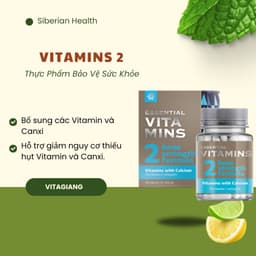 Thực phẩm bảo vệ sức khỏe Essential Minerals Selenium Siberian – 60 viên 1