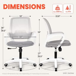 Ghế văn phòng thiết kế công thái học/HP-5003M-7/Hoàng Phú Furniture 2