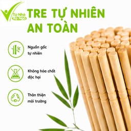 Đũa Tre Dùng 1 Lần Đám Cỗ, Lễ Hội Có Túi Bọc Sạch Sẽ GD235 - Túi 30 Đôi Đũa Tre Dùng 1 Lần Đám Cưới 7