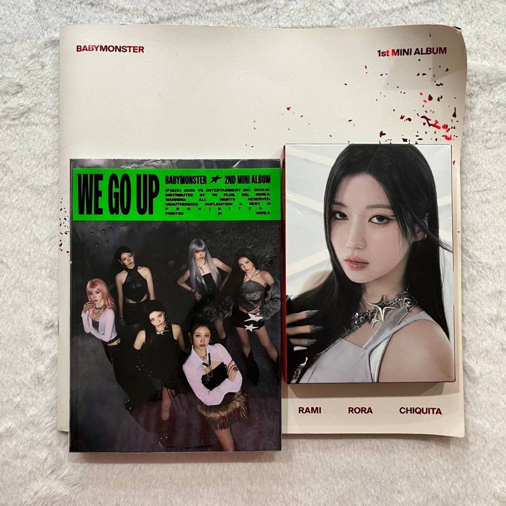Album BABYMONSTER (nhóm nhạc nữ K-POP) đã qua sử dụng