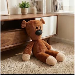 Gấu Bông Mr Bean Teddy - Quà Tặng Đặc Biệt Bò Gấu Búp Bê Đồ Chơi Thú Nhồi Bông Sản phẩm mới 2026 5