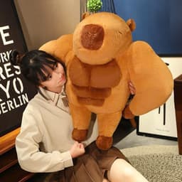 Gấu Bông Gối ôm Capybara dễ thương, gối ôm chuột lang ngộ nghĩnh cho bộ trưởng bộ ngoại giao 8