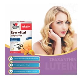 Eye Vital Capsules Doppelherz  Bổ Sung Dưỡng Chất, Giúp Hỗ Trợ Bổ Mắt, Khô Mắt,Giảm Thị Lực <BUN BUN SHOP 2