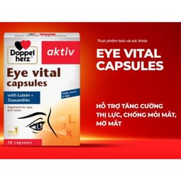 Eye Vital Capsules Doppelherz  Bổ Sung Dưỡng Chất, Giúp Hỗ Trợ Bổ Mắt, Khô Mắt,Giảm Thị Lực <BUN BUN SHOP 1