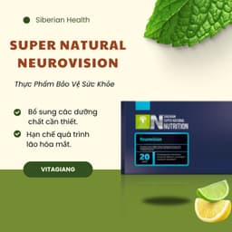 Siberian Super Natural Nutrition. Neurovision - Hỗ trợ mắt, tăng thị lực, bổ não, chống lão hóa mắt 1