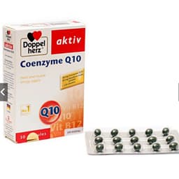 Coenzyme Q10 Doppelherz (Hộp 30 viên) Viên uống hỗ trợ bổ tim mạch, điều hòa huyết áp< BUN BUN SHOP ! 4