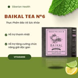 [Trà gan mật N6] Trà thảo mộc Siberian Baikal tea collection.Herbal teaN6 - 30 túi TD88 1