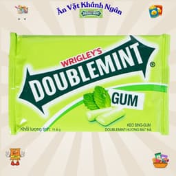 Combo Vỉ Kẹo Sing Gum Cool Air - Doublemint 11,6g - HÀNG CHÍNH HÃNG 2