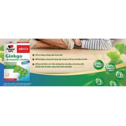 Ginkgo Doppelherz (Hộp 30 viên) Viên uống bổ não,hỗ trợ tăng cường tuần hoàn não và cải thiện trí nhớ< BUNBUN SHOP 5