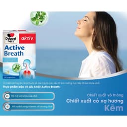 Active Breath Doppelherz (Hộp 30 viên) Viên uống hỗ trợ tăng cường chức năng và bảo vệ phổi< BUNBUN SHOP 2