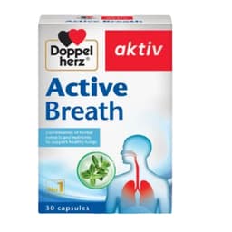Active Breath Doppelherz (Hộp 30 viên) Viên uống hỗ trợ tăng cường chức năng và bảo vệ phổi< BUNBUN SHOP 4