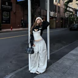 Quần dài ống rộng nam nữ Premium Teezo.Club thêu túi form dáng unisex 4