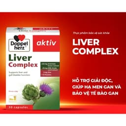Liver Complex Doppelherz  hỗ trợ giải đ/ộc và hạ men gan,hỗ trợ cải thiện chức năng gan> BUNBUN SHOP 1