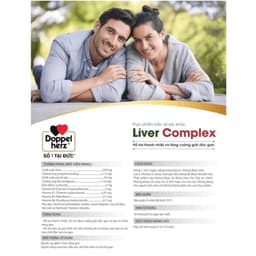 Liver Complex Doppelherz  hỗ trợ giải đ/ộc và hạ men gan,hỗ trợ cải thiện chức năng gan> BUNBUN SHOP 4