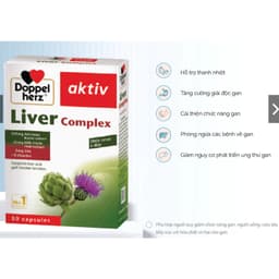 Liver Complex Doppelherz  hỗ trợ giải đ/ộc và hạ men gan,hỗ trợ cải thiện chức năng gan> BUNBUN SHOP 6