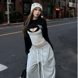 Quần dài ống rộng nam nữ Premium Teezo.Club thêu túi form dáng unisex 3