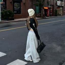 Quần dài ống rộng nam nữ Premium Teezo.Club thêu túi form dáng unisex 5