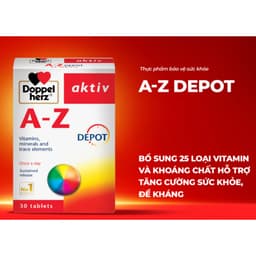 A-Z Depot Doppelherz (Hộp 30 viên) Viên uống vitamin tổng hợp,hỗ trợ tăng cường sức khỏe và đề kháng > BUN BUN SHOP 1