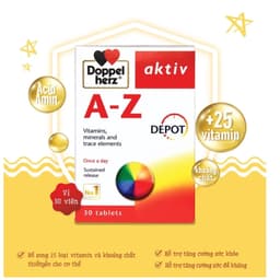 A-Z Depot Doppelherz (Hộp 30 viên) Viên uống vitamin tổng hợp,hỗ trợ tăng cường sức khỏe và đề kháng > BUN BUN SHOP 2