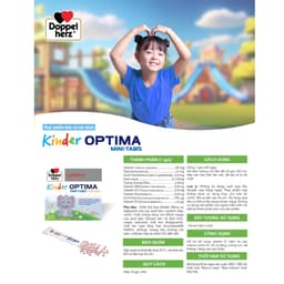 Doppelherz Kinder Optima Mini-Tabs. (Hộp 20 gói) Cốm vitamin cho trẻ em,hỗ trợ tăng cường sức đề kháng<BUNBUN SHOP 4