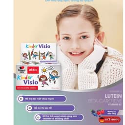 Kinder Visio Doppelherz ( Lọ 60 viên nhai) Kẽm hỗ trợ đôi mắt khỏe mạnh> BUNBUN SHOP 2