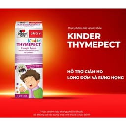 Doppelherz Kinder Thymepect Cough Syrup (Chai 100ml) Siro ho cho bé,hỗ trợ giảm ho do đờm> BUN BUN SHOP 1