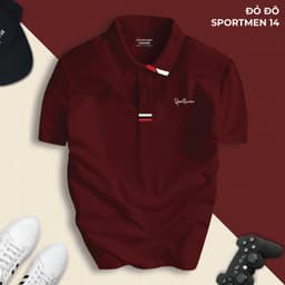 Áo Polo Nam SPORTMEN Cổ Bẻ Basic Cải CVC Cá Sấu Co Giãn, Chuẩn Form Thanh Lịch Sang Trọng | SPORTMEN 14 7