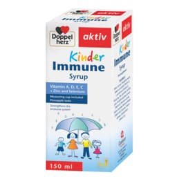 Doppel Herz Kinder Immune Syrup ( chai 150ml ) hỗ trợ tăng cường chức năng hệ miễn dịch.> BUN BUN SHOP 3