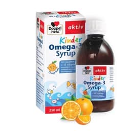 Doppelherz Kinder Omega-3 Syrup ( hộp 250 ml) Hỗ trợ phát triển não bộ,tăng cường thị lực< BUNBUN SHOP 4