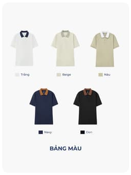 Áo Polo Nam Yody phối cổ co giãn thấm hút mềm mại MCPO26A085 2