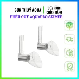 Phễu Out AquaPro Skimer Phi 17mm Inox Cao Cấp -  Tạo Dòng Chảy Hiệu Quả 2