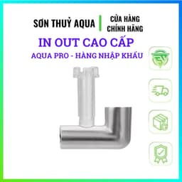 Phễu Out AquaPro Skimer Phi 17mm Inox Cao Cấp -  Tạo Dòng Chảy Hiệu Quả 5