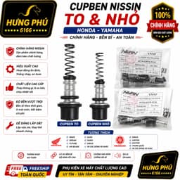 Cúp ben nisin (ty cup ben) tay phanh dầu 1