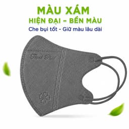 Khẩu Trang 5D Thịnh Phát Kháng Khuẩn 3 Lớp Lọc GD71 - Khẩu Trang Thịnh Phát 5D 3 Lớp Lọc Thoáng Khí 3
