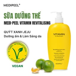 Sữa Dưỡng Thể Làm Sáng Tái Tạo Da Body Lotion MediPeel Vitamin Revitalising 400ml 2