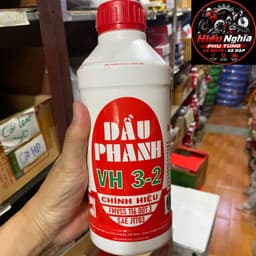 Dầu phanh ô tô, xe máy, xe tải nặng VH 3-2 (Chai 1 Lít) - Dầu thắng chịu tải cao cao cấp. 2