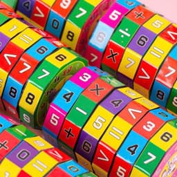 Đồ chơi Rubic Toán Học Cao cấp , Rubik Cho Bé Tập Làm Phép Tính Cộng, Trừ, Nhân Chia 2