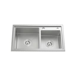 CHẬU RỬA BÁT 2 HỐ NOBINOX LIKEN NL786 3