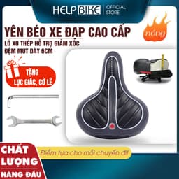Yên xe đạp ,yên xe đạp thể thao LÒ XO siêu êm xe đạp thể thao YB02 1