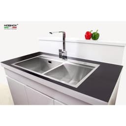 CHẬU RỬA BÁT 2 HỐ NOBINOX LIKEN NL785 4