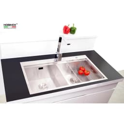CHẬU RỬA BÁT 2 HỐ NOBINOX LIKEN NL785 5