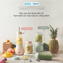 Máy xay sinh tố cầm tay Bear BL-4H04M - 2 cối: 0.4L + 0.35L - Công suất 150W - Bảo hành 18 tháng 2