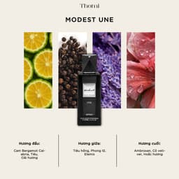 Nước Hoa Nam Afnan Modest Pour Homme Une 100ml - Hương Cam Chanh, Tiêu Đen, Xạ Hương - Quyến Rũ 2
