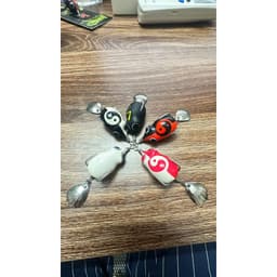 Sale Mua 1 Tặng 1 Mồi Lure Hắc Bạch Âm Dương Tặng Kèm 3 Khóa Link Câu Cá Lóc 7