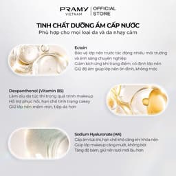 PRAMY Xịt Khoá Nền Makeup Artist Khóa Chặt Lớp Trang Điểm Bền Bỉ Kiềm Dầu Lâu Trôi Dưỡng Ẩm Setting Spray 100ml 5