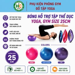 BÓNG TẬP YOGA/PILATES MINI 25CM 1