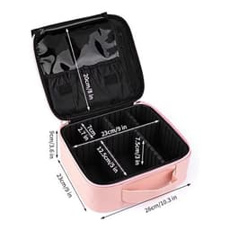 Cốp đựng Mỹ Phẩm Chuyên Nghiệp kích thước 26x23x10 cm DOLLYCOSMETICS Cốp đựng đồ trang điểm chống nước chống sốc 5